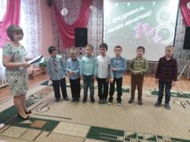 старшая-подготовительная группа, частушки от мальчиков